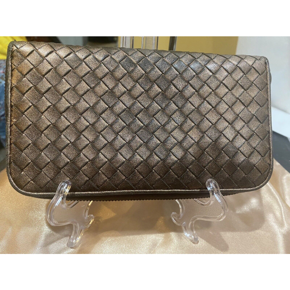Bottega Veneta Intrecciato Woven Leather Continental Wallet - Picture 6 of 13